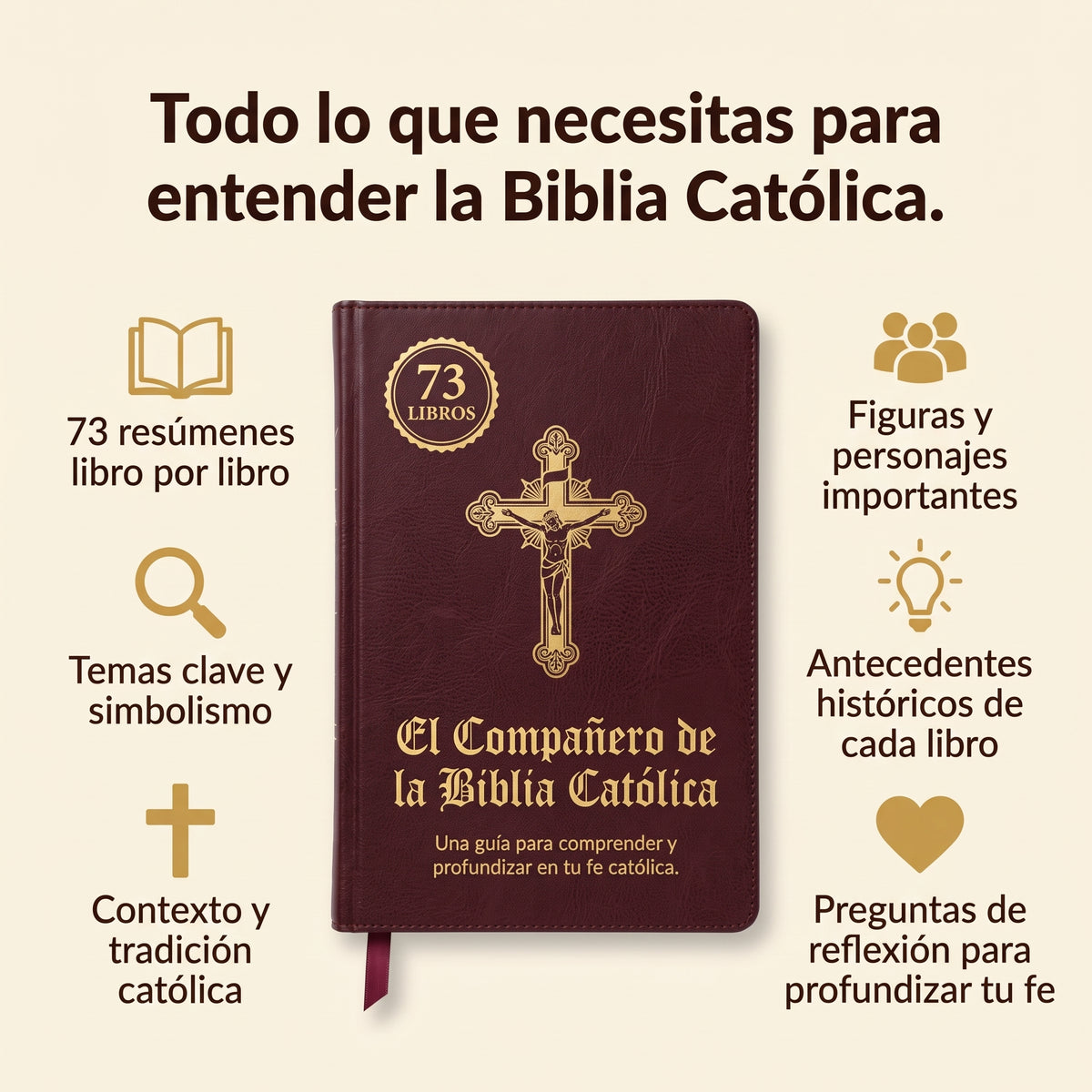 La Biblia Católica Explicada — Los 73 libros