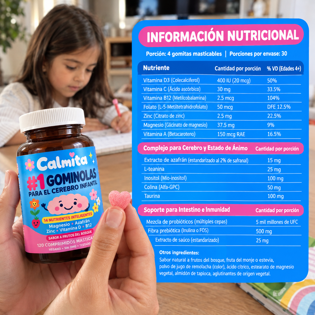 Calmita Gomitas de Azafrán