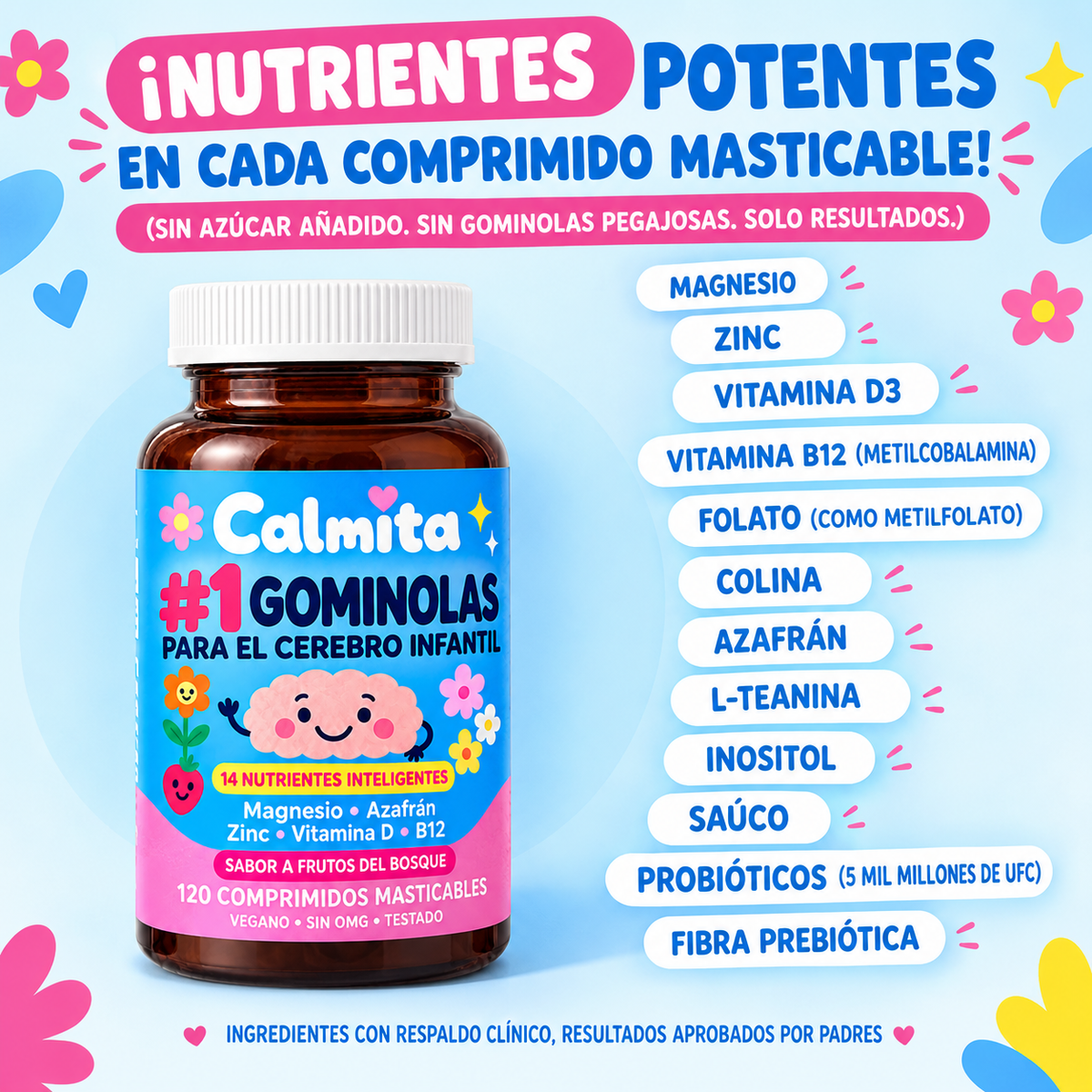 Calmita Gomitas de Azafrán