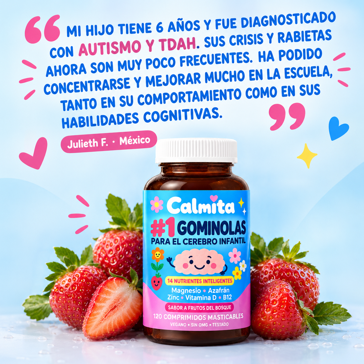 Calmita Gomitas de Azafrán